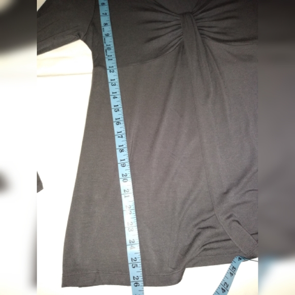 Gap maternity long sleeves gray blouse size M - Picture 8 of 9